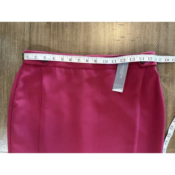 NWT Ann Taylor Petite Fuchsia Pink Classic Pencil Skirt Women’s Size 10P NEW $79 - Picture 7 of 11